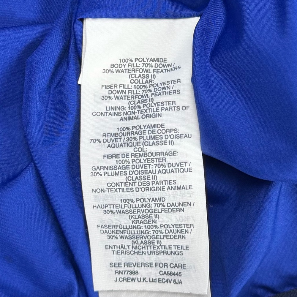 J.Crew x Liberty of London Catesby Floral Excursion Vest Quilted Puffer Small - Picture 13 of 14